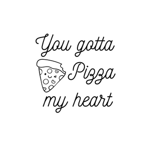 Pizza My Heart White