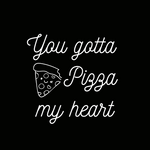 Load image into Gallery viewer, Pizza My Heart Black
