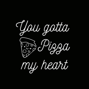 Pizza My Heart Black