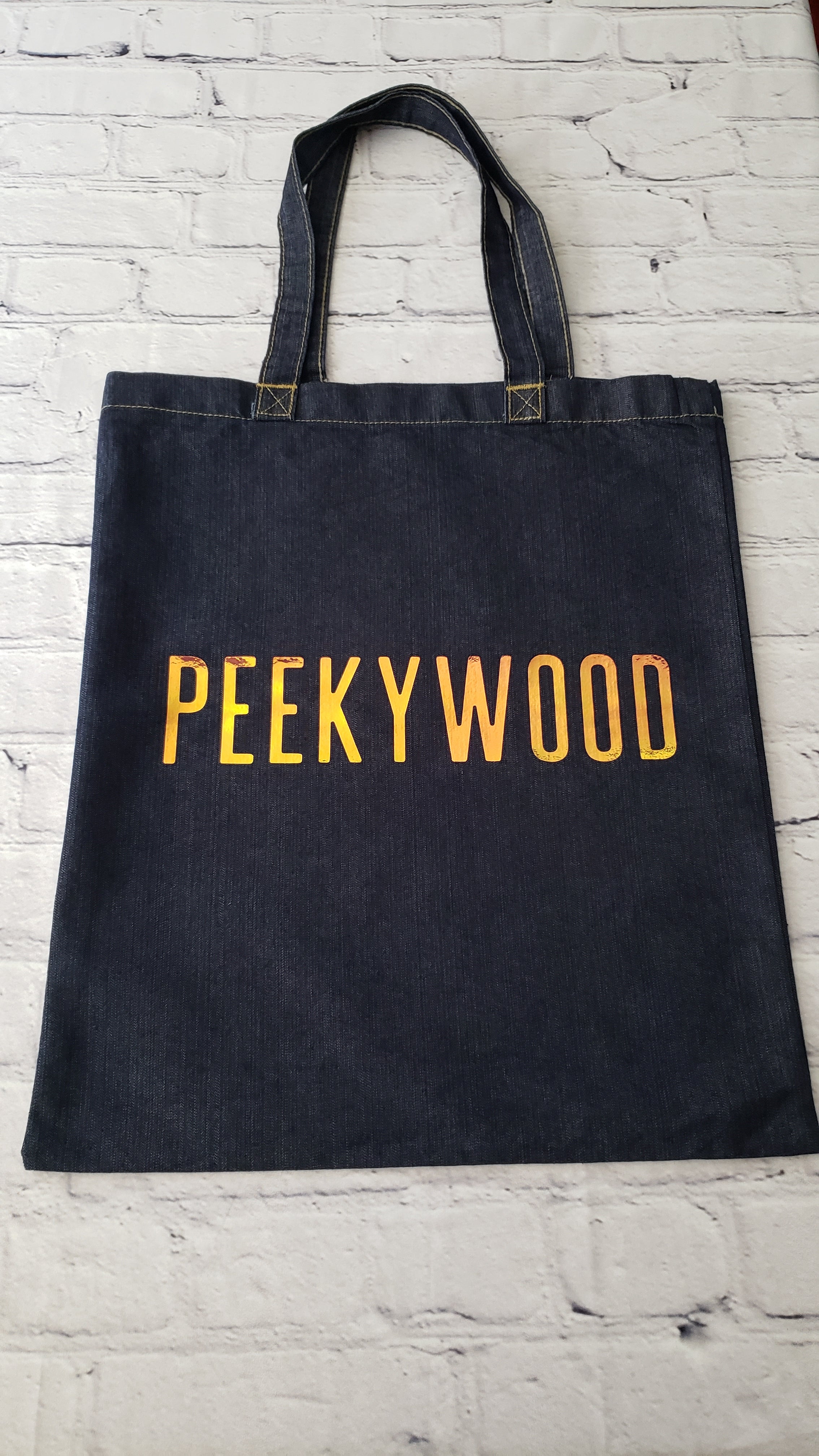 Denim Tote Bag